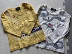 クレードスコープ長袖Tシャツセット 車デザイン 95cm