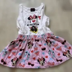 BABYDOLL ミニーマウス ワンピース 80のサムネイル