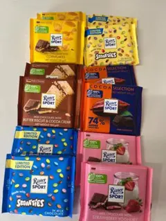 【Ritter SPORT】リッターチョコレート100g ６種*２　１２枚セットのサムネイル