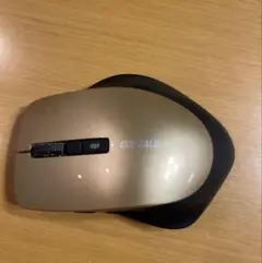 BUFFALO BSMV630 ワイヤレスマウス ゴールド