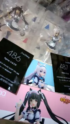 未開封】ネコぱら ショコラ バニラ 購入特典 フィギュア figma 