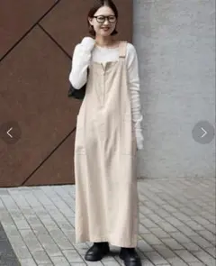 SLOBE IENA レーヨンツイルアイラインジャンスカのサムネイル
