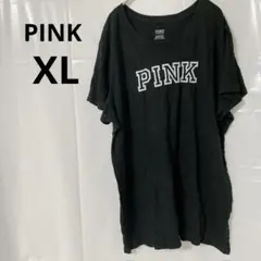 レディース 【XL】PINK トップス 半袖Tシャツ ブラック