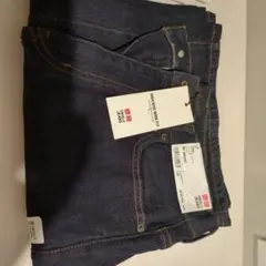 ユニクロ ハイライズワイドジーンズ