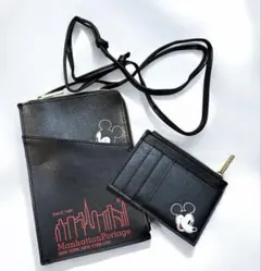 マンハッタンポーテージ　 ミッキーマウス カード＆コイン入れ付 スマホポシェット