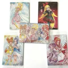 【プリキュアカードウエハース10】ドキドキ！プリキュア5枚セット