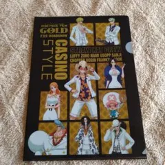 ONE PIECE FILM GOLD クリアファイル