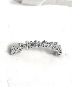 お値下☆STAR JEWELRY 花冠 フラワーピンキーリング K10 2号 - メルカリ
