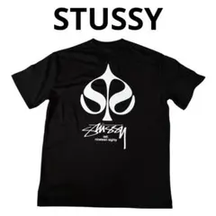 STUSSY ステューシー　スペード SPADE ブラック　Tシャツ