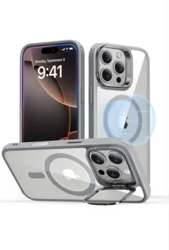 MagSafe対応 iPhone 16 Pro 用ケース スタンド機能付き