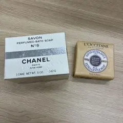 CHANEL L'OCCITANE Soap 2個セット 未使用未開封