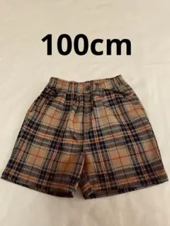Cottoli チェック柄 半ズボン 100cm