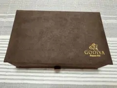 GODIVA スエードボックス 茶色のサムネイル