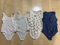 ベビー肌着 ノースリーブ4枚セット 西松屋