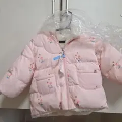 ベビー　モイモルン　ダウン　ピンク　90cm