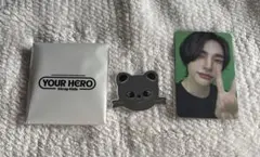 ストレイキッズ　ミラーステッカー　ヒョンジン　ジニレット