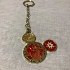 ミッキーマウス 15周年記念キーホルダー