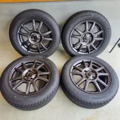 ホンダ　ビートで使用　アルミホイール　14インチ2本　15インチ2本 ビート使用アルミホイール14インチ2本15インチ2本 直接引取のみ(滋賀