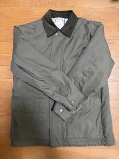 WANDERSON コーデュロイ襟ジャケット オリーブグリーン