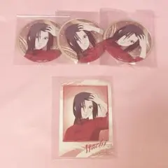 NARUTO メディコス 缶バッジ うちはイタチ