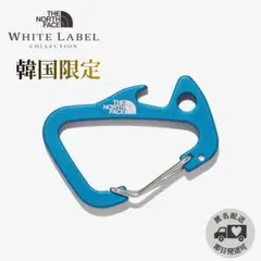韓国限定 ノースフェイス カラビナ ブルー アウトドア 新品未使用 日本未入荷