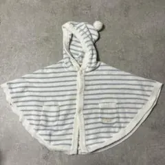 ジェラートピケ　ポンチョ　ケープ　XXS