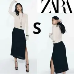 ZARA ブラック　スカート