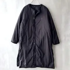 グラミチ×ビームス　24AW 洗える　リバーシブル　ロングダウンジャケット　黒