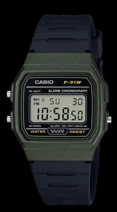【CASIO】F-91WM-3AJH【カシオ】チプカシ腕時計f91wa3ajhのサムネイル