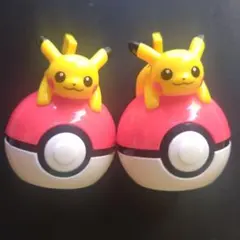 ハッピーセット ピカチュウ モンスターボール フィギュア 2個セット