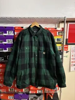 あ*様 古着 Carhartt カーハート フランネル シェルパラインドシャツジ