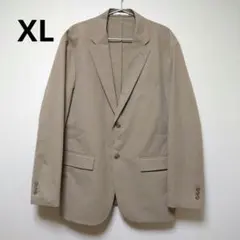 UNIQLOユニクロ 感動ジャケット コットンライク ベージュ XL