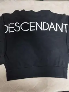 DESCENDANT スウェット ブラック サイズ2のサムネイル