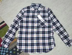 【新品未使用】ユニクロ　レディース　チェック柄シャツ