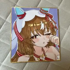 ト*ム様 手描きイラストウマ娘スティルインラブ色紙原画 | Mercari