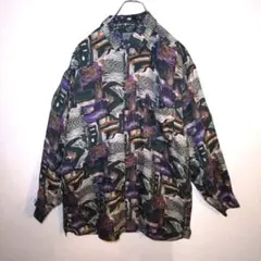 90's ROBERT STOCK　シルクシャツ