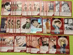 名探偵コナン　トレーディングカード　赤デッキデッキ３２枚