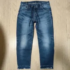 SURT ✕ ビッグジョン ストレッチ ダメージ デニムパンツ L