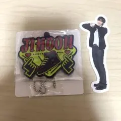 TREASURE ジフン ラバーマスコット ステッカー かわいい アサヒ ヨシ