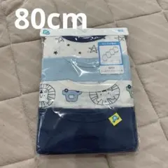 西松屋　ノースリーブロンパース　80cm ④