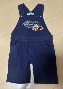アンパンマン サロペット　オーバーオール 100cm ネイビー