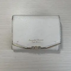 Samantha Thavasa ホワイト 三つ折り財布