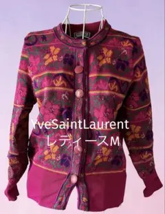 YveSaintLaurentイヴ・サンローランカーディガン　レディースMサイズ