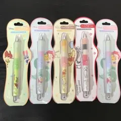 ディズニー ドクターグリップシャープペン 0.5mm 5本セット