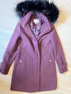 COLE HAAN バーガンディコート サイズ2