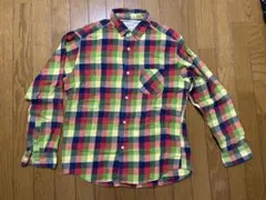 GLOBAL WORK チェック柄シャツ Lサイズ 綿100%