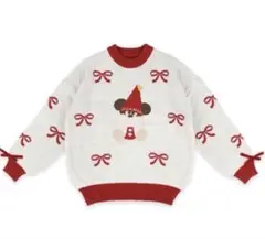 リルリンリン ニット 2025 セーター クリスマス ミッキー ディズニー