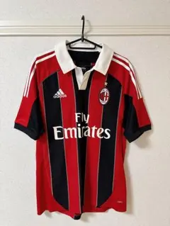 新品未使用 ACミラン10番 本田圭佑選手 ユニフォーム オーセンティック ACミラン 本田圭佑 10 ユニフォーム サッカー シャツ 長袖 XL