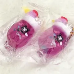 ナルミヤキャラクターズ　クリームソーダマスコット　2個セット　メゾピアノ