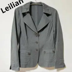 Lelian レリアン　テーラードジャケット　グレー　サイズ７